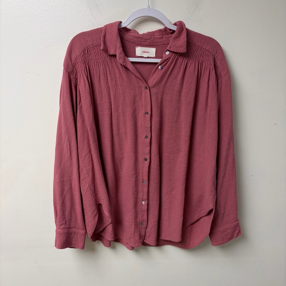 XiRena Jo Button Down Shirt Size Small - Picture 3 of 6
